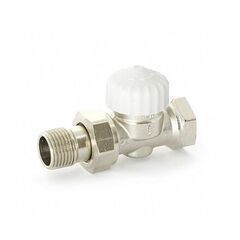 Термостатический вентиль IVR прямой с уплотнением с преднастройкой 1/2.