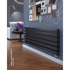 Трубчатый радиатор Loten Grey Z, Высота: 180, Длина: 750, Глубина: 60, Тип подключения: Боковое подключение