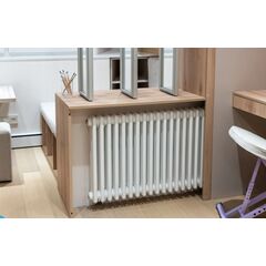 Bataria 3-рядный трубчатый радиатор, Высота: 500, Длина: 470, Кол-во секций: 10, Рядность: 3х-трубный