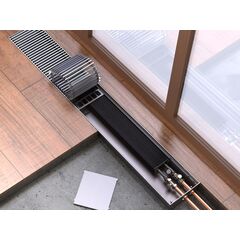 Радиатор отопления в пол КЗТО Бриз M, Ширина: 200, Высота: 80, Длина: 800