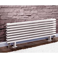 Трубчатый радиатор Loten Grey ZN, Высота: 280, Длина: 750, Глубина: 60, Тип подключения: Боковое подключение