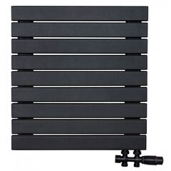 Goliana P60 H горизонтальный радиатор (профиль 30*60), Высота: 258, Длина: 500