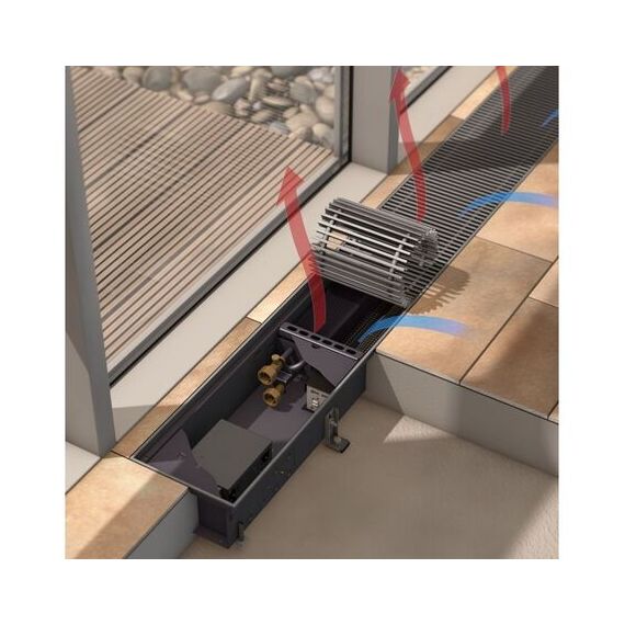 Kampmann Katherm QK nano внутрипольный конвектор