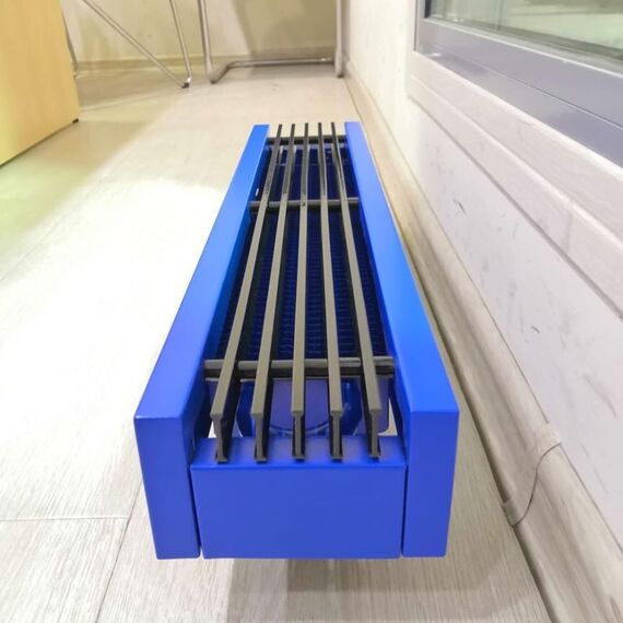 Itermic ITF 2х цвет: черная решетка и синий корпус