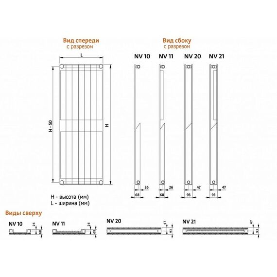 Монтаж Purmo Narbonne NA