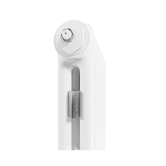 Arbonia Röhrenradiatoren (горизонтальный), Рядность: 2х-трубный, Высота: 500, Кол-во секций: 10, Тип подключения: Боковое подключение, изображение 3