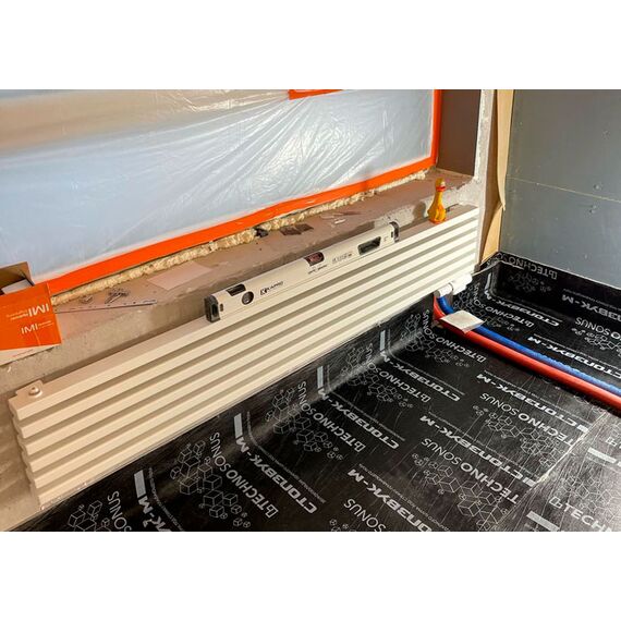 Горизонтальный радиатор Guardo Retta 6P (профиль 60*30), Высота: 300, Длина: 180, Кол-во секций: 4, изображение 3