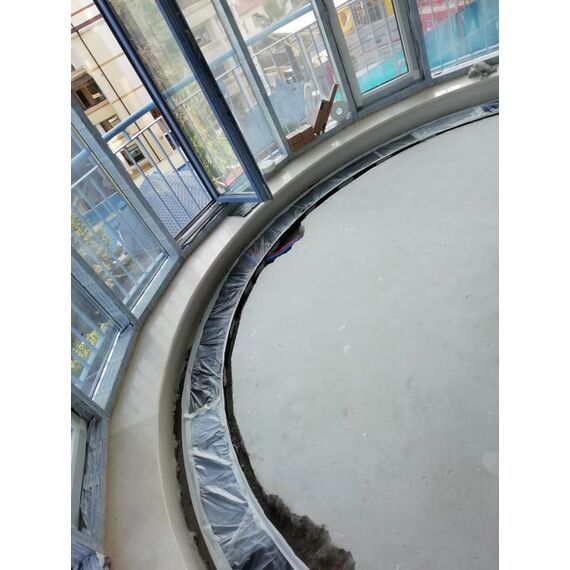 Круглый конвектор в пол