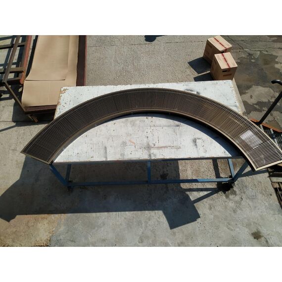 внутипольный конвектор под круглое окно