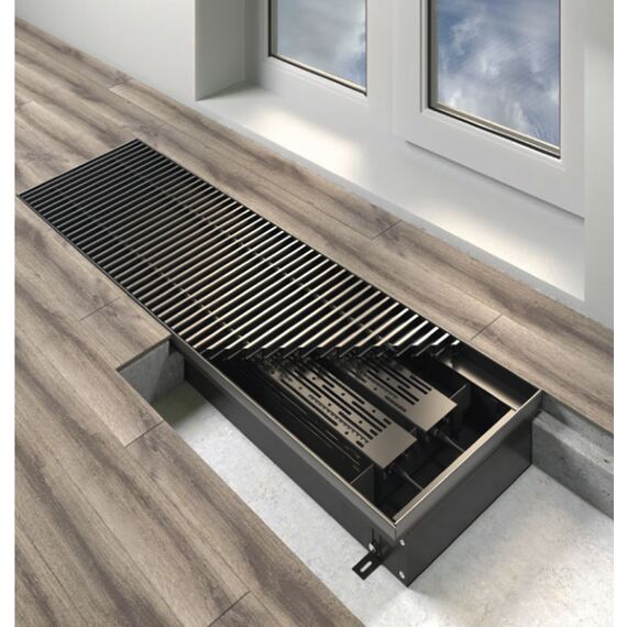 Витрон ВКЭ - внутрипольный электрический конвектор, Ширина: 260, Длина: 1000