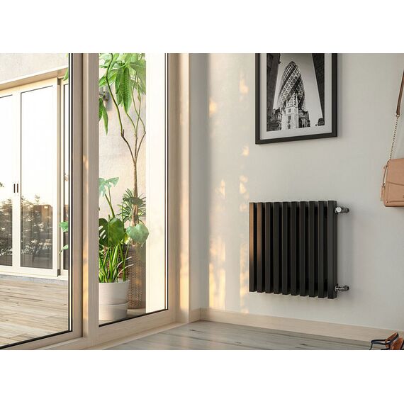 Горизонтальный радиатор Guardo Retta 6P (профиль 60*30), Высота: 300, Длина: 180, Кол-во секций: 4, изображение 2