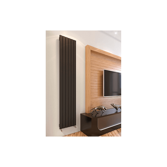 Вертикальный радиатор Loten Line, Высота: 1000, Длина: 255, Глубина: 30