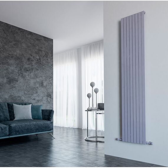 Вертикальный радиатор КЗТО Соло, Рядность: 1-трубный, Высота: 1250, Длина: 265, изображение 2