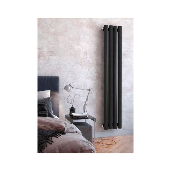 Вертикальный радиатор Loten 42, Высота: 1000, Длина: 186, Глубина: 42