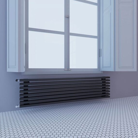 Goliana P30 H горизонтальный дизайнерский радиатор (профиль 30*60), Высота: 184, Длина: 500, изображение 6