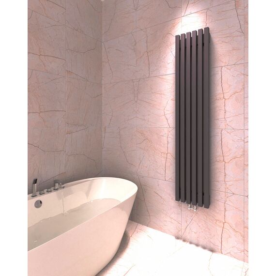 Goliana Q40 V вертикальный радиатор (профиль 40*40), Высота: 750, Длина: 220, Кол-во секций: 4, изображение 8