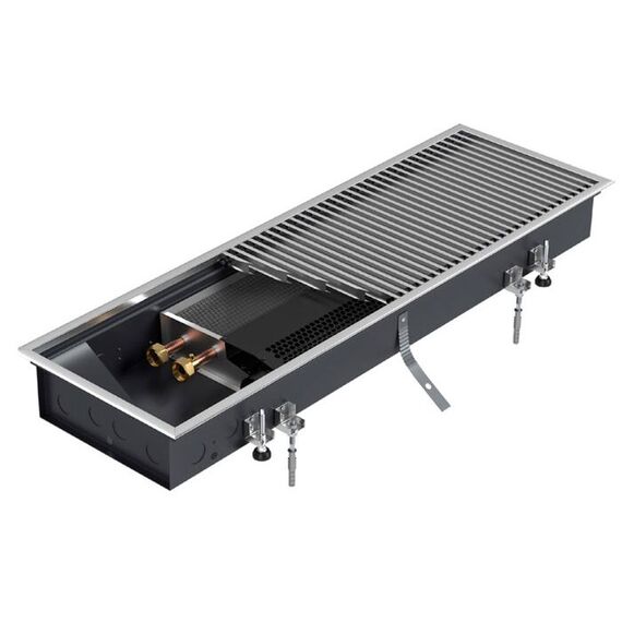 Радиатор отопления в пол Verano Turbo VKN 5, Ширина: 380, Высота: 75, Длина: 1100