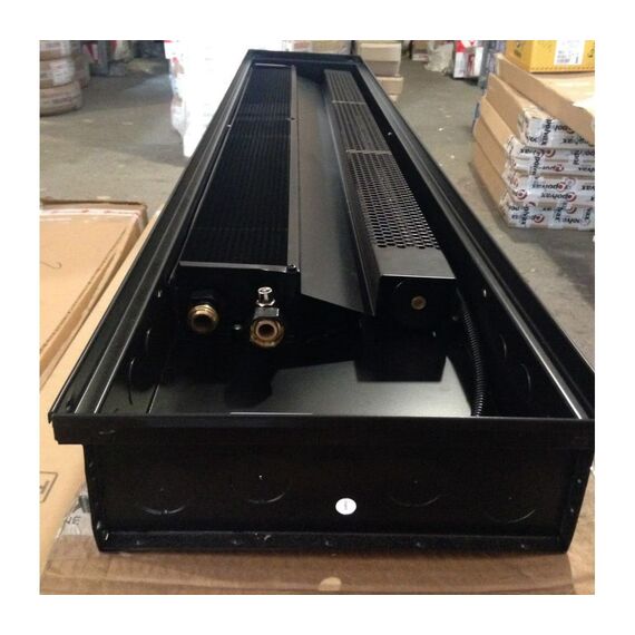 Радиатор отопления в пол Verano Turbo VKN 5, Ширина: 380, Высота: 75, Длина: 1100, изображение 2