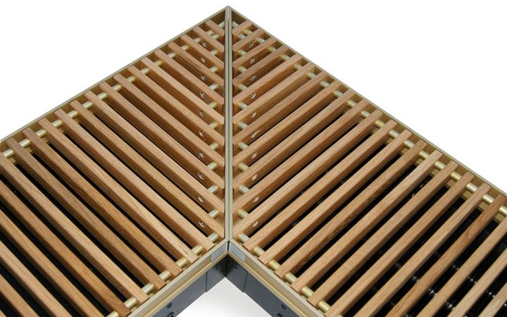 Решетка Itermic SGW  деревянная решетка
